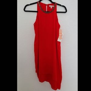 Red-orange GB Coctail Dress